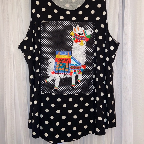 NWOT LUCKY & BLESSED TANK - Picture 4 of 8